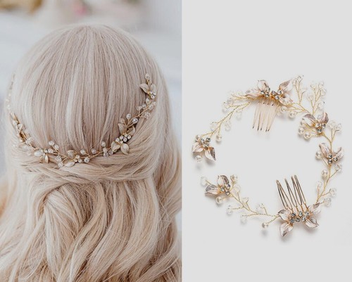 Haarkamm kristall hochzeit - haarkamm,