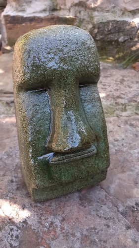 Moai gesicht statue - moai,