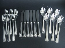 WMF Modell Perlrand Den Haag Tafelbesteck 6 Personen 18 Teile Silber 90er TOP