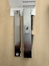 effeff Honeywell Novar 022122 Sicherheitstürschild, chromfarben 11 mm / M8