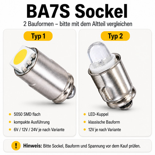 Ba7s led 5050 - ba7s, smd
