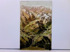 AK Albula-Bahn, Streckenverlauf, Panorama; coloriert, ca. 1915