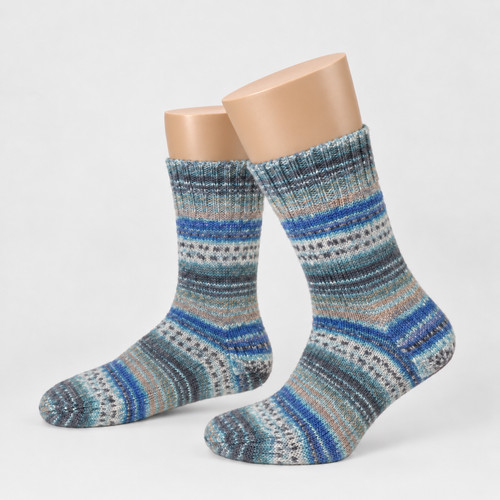 Selsbstgestrickte socken für