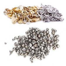 1 Tasche Hochwertige Edelstahl Polierkugeln Schmuck Gold Polierwerkzeug