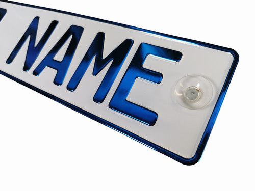 Namenschild weiß lkw fahrer - weiß,