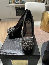 Phillip Plein Luxus High Heels Gr 37,5  1 Mal Getragen Sehr Guter Zustand