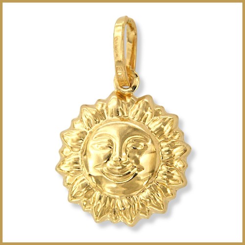 Anhänger aus echt - echt, gold
