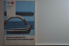 VW Audi Katalog Reparaturbleche 1993 Käfer Golf Bus T2 T3 Caddy Passat Audi etc