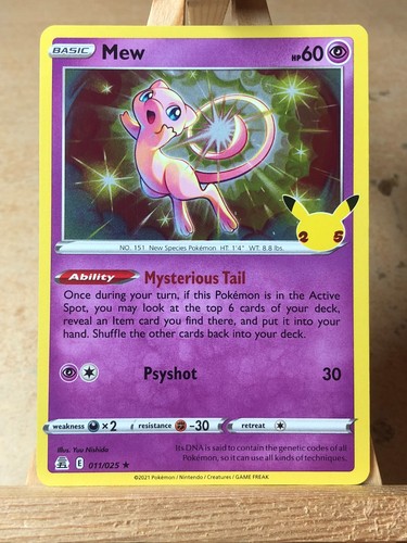 Mew 011 025 - mew, 011/025