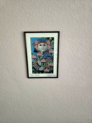 Signiertes kunstwerk von - kunstwerk,