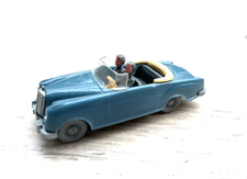 Wiking Mercedes 220 Cabrio, mattgraublau, Sitze anthrazit,Katalogjahre 1958-1965