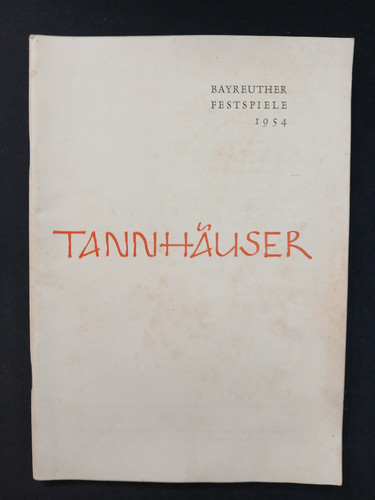 Programmheft bayreuther - programmheft,