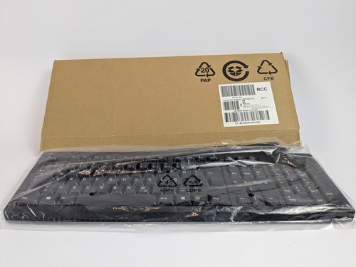 Schwarze usb tastatur mit - schwarze,