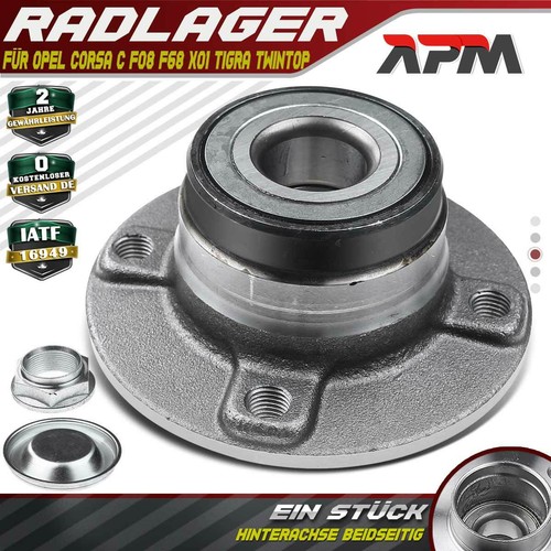Radnabe radlagersatz hinten - radnabe,