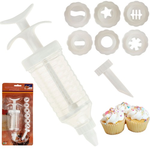 Sahne spritzbeutel set - sahne, mit