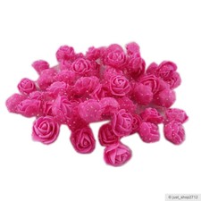 25/50 kleine Schaumrosen Tüll