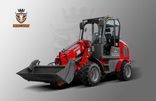 Radlader FARMER 811T Teleskop Schnellwechsler Gabel Schaufel Kingway Deutschland