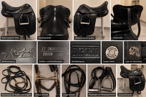 Selleria equipe dressursattel - equipe,