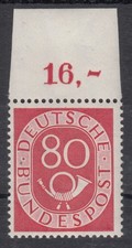 80 Pf Posthorn Mi. 137 **