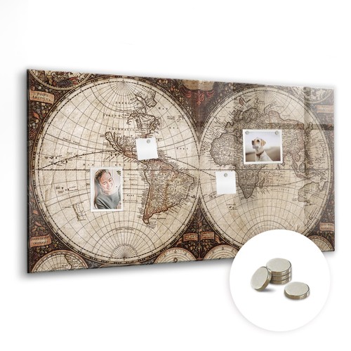 Glas magnetboard mit magneten - magnetboard,
