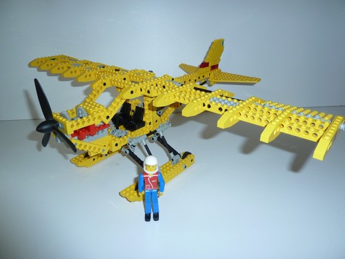 Lego 8855 prop plane technic - 8855, |