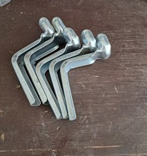 5 Stück Rolladen Wandlager, Lagerhalter für Kugellager, 65 mm Ausladung 