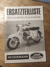 9.5 JAWA Neckermann Ersatzteilliste 693/618 125 693/626 175 Twin Parts List 1967