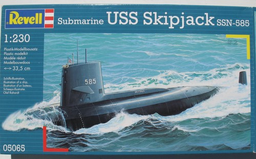 Revell 05065 submarine uss - revell,
