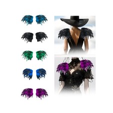 Federschal gothic verkleidung - gothic,