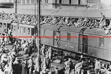 F023033 Kuk Armee Truppen am Budapester Bahnhof Ungarn 1915 1.WK