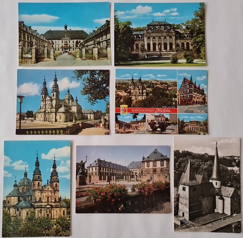 Postkarten lot fulda in - lot, x