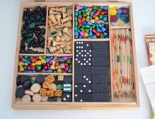 Vintage spielesammlung - vintage,