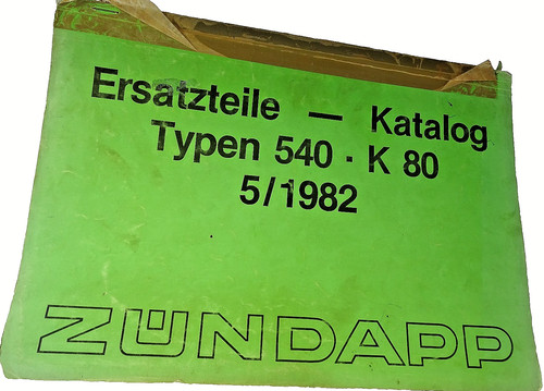 Zündapp ersatzeile katalog - ersatzeile,