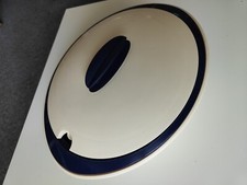 Tupper Warm Up Beige Blau 2ltr, Gebraucht