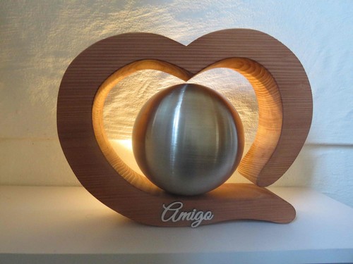 Tierurne urne kg herz - urne,