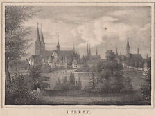 Lübeck Gesamtansicht Original