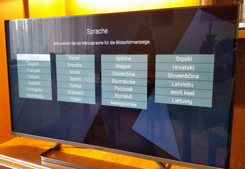 Panasonic led tv - cm),