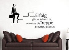 Wandtattoo Büro deko Wandtatoo Wohnzimmer Spruch zum Erfolg gibt es pkm388