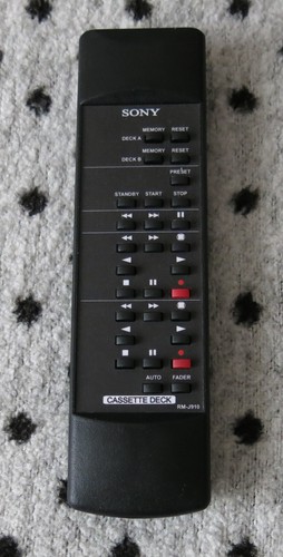 Sony j910 replacement - sony, rm-j910