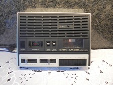 Saba CR 326 automatic tragbarer Kassettenrecorder Rarität Retro Selten getestet!