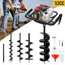 Benzin Erdbohrer 52ccm 5,2 PS