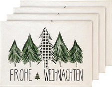 Platzset Weihnachten 4er Set
