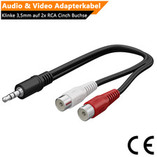 Audio Video 3,5mm Stereo