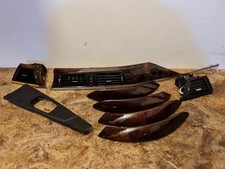 BMW 3er F30 F31 LCI Leisten Interieurleisten Dekorleisten Nussbaum Alcantara 