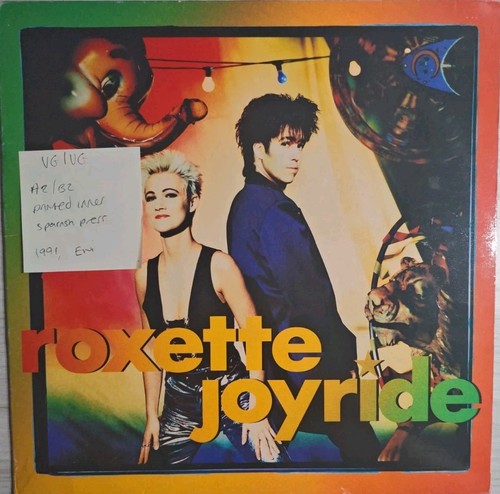 Roxette joyride vinyl record - joyride,