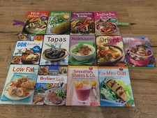 Kochbücher Sammlung Kochbuch Tapas Orient Berlin Nudeln Kartoffeln DDR Tok Diät