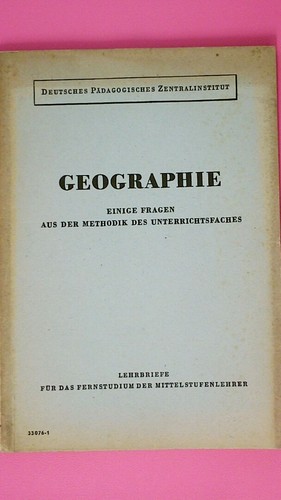 170579 geographie lehrbriefe - 170579,
