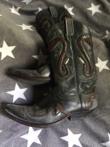 Cowboystiefel gern getragen - cowboystiefel,