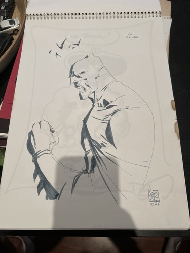 Originalzeichnung batman von - -,