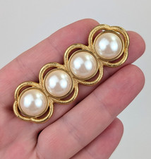 Vintage Brosche Monet Design